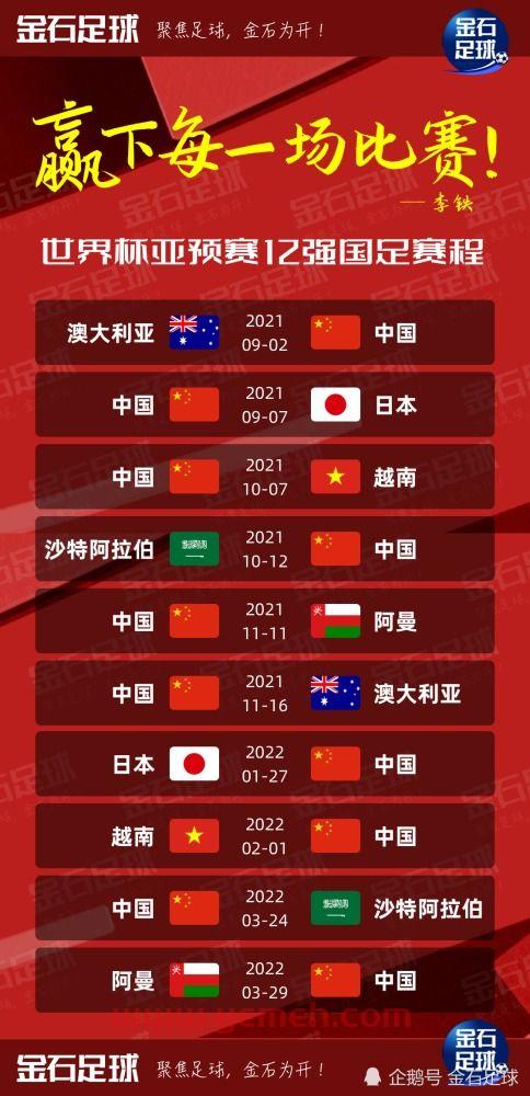 世亚预2021赛程表（世亚预赛中国赛程）