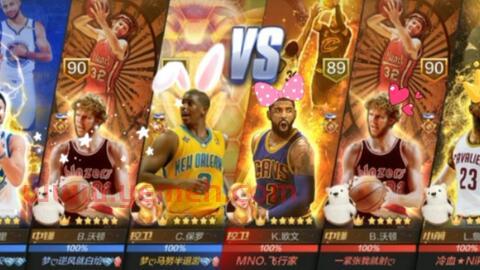 最强NBA骑士欧文组合