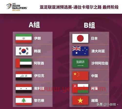 2022卡塔尔世界杯预选赛亚洲区出线规则