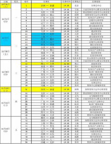 cba比赛日程安排表