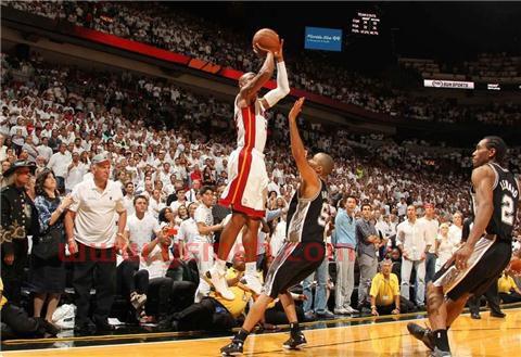 2013年nba总决赛雷阿伦三分加时